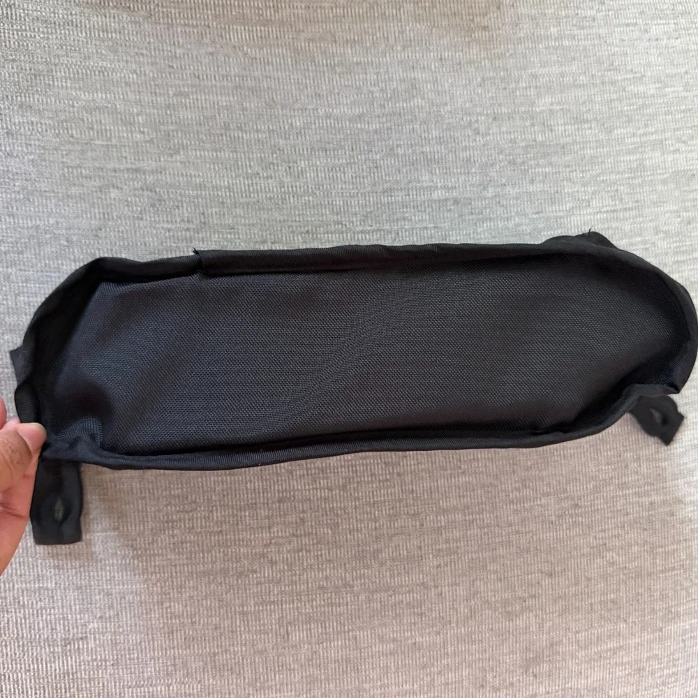 Baby Trend Black Stroller Parent Organizer Caddy Console Cup Holder Storage Bag